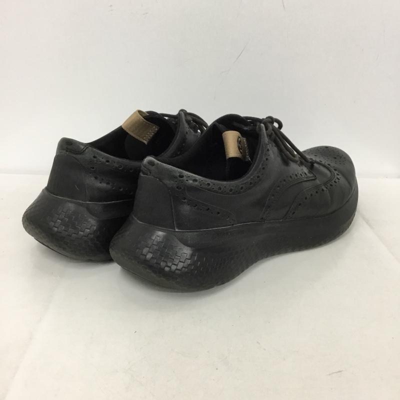 コールハーン COLE HAAN スニーカー スニーカー C35508 ゼログランド チェンジペース ウィング ラックス レザー 9.5  黒 / ブラック /  メンズ USED 古着 中古 10146876