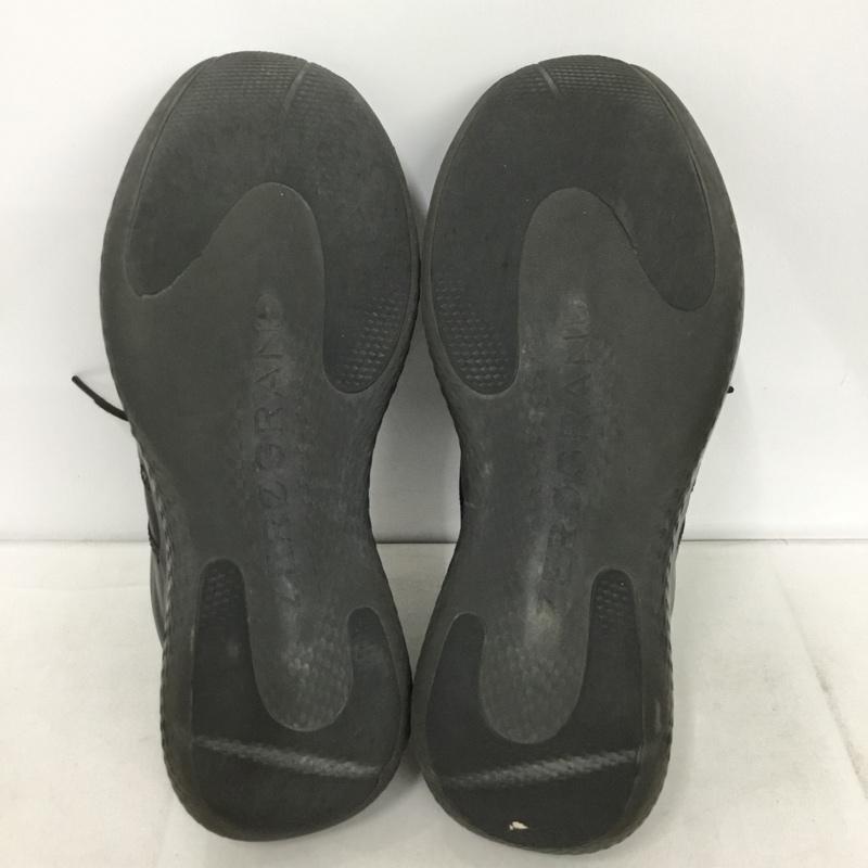 コールハーン COLE HAAN スニーカー スニーカー C35508 ゼログランド チェンジペース ウィング ラックス レザー 9.5  黒 / ブラック /  メンズ USED 古着 中古 10146876
