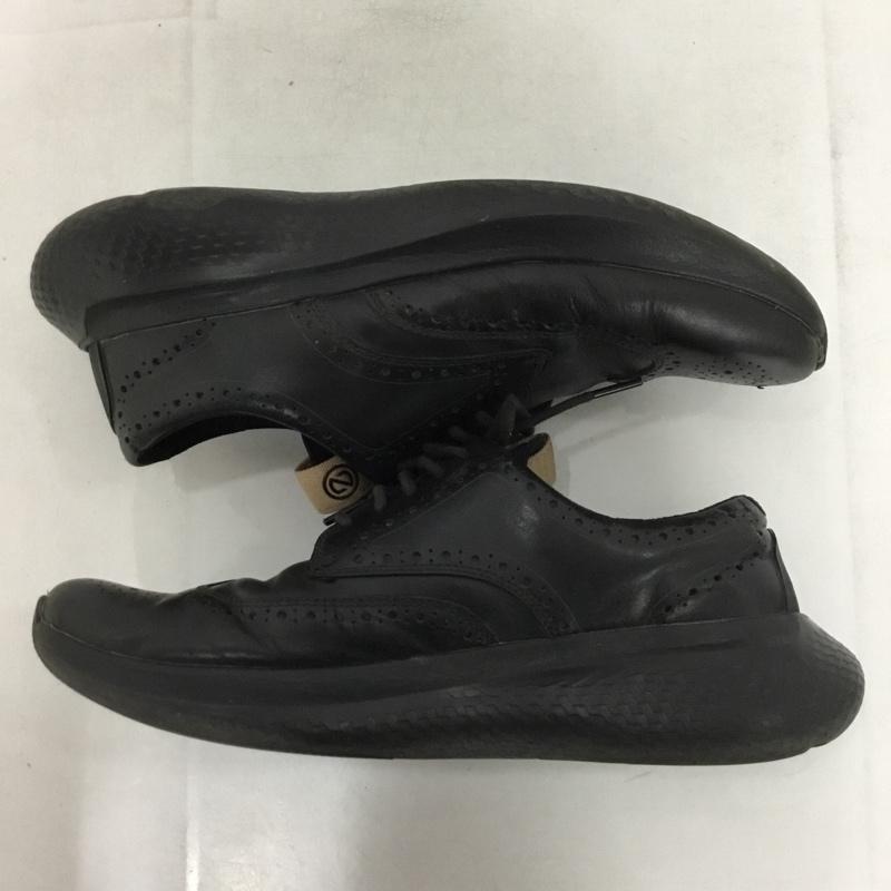 コールハーン COLE HAAN スニーカー スニーカー C35508 ゼログランド チェンジペース ウィング ラックス レザー 9.5  黒 / ブラック /  メンズ USED 古着 中古 10146876