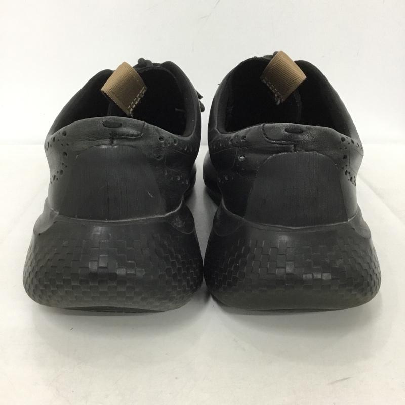 コールハーン COLE HAAN スニーカー スニーカー C35508 ゼログランド チェンジペース ウィング ラックス レザー 9.5  黒 / ブラック /  メンズ USED 古着 中古 10146876