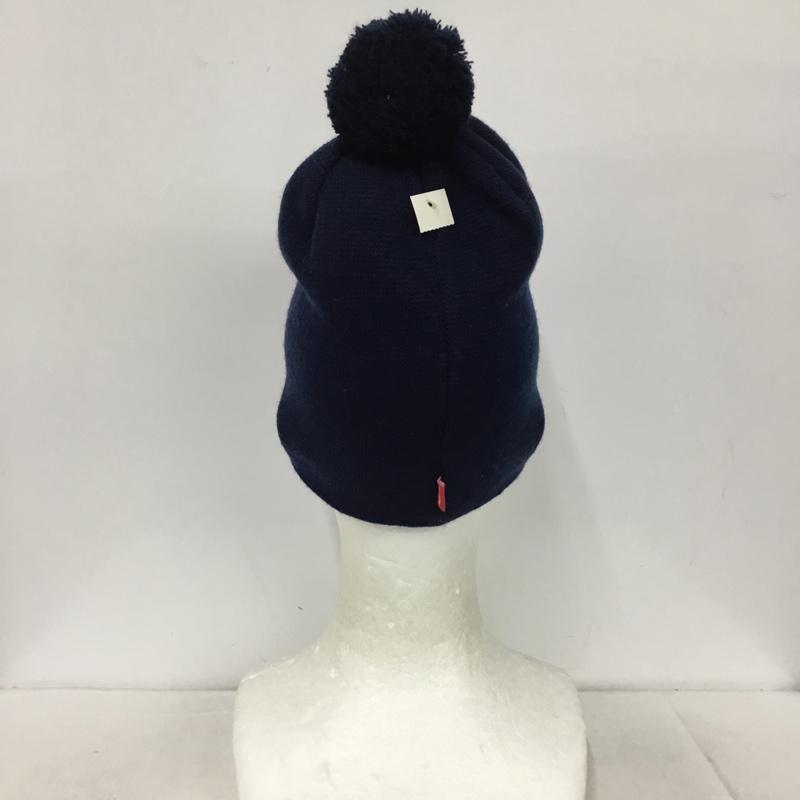 シュプリーム Supreme 帽子 ニット帽 DOWNHILL BEANIE 15AW 15FW スキー  紺 / ネイビー / X 赤 / レッド /  メンズ USED 古着 中古 10146884