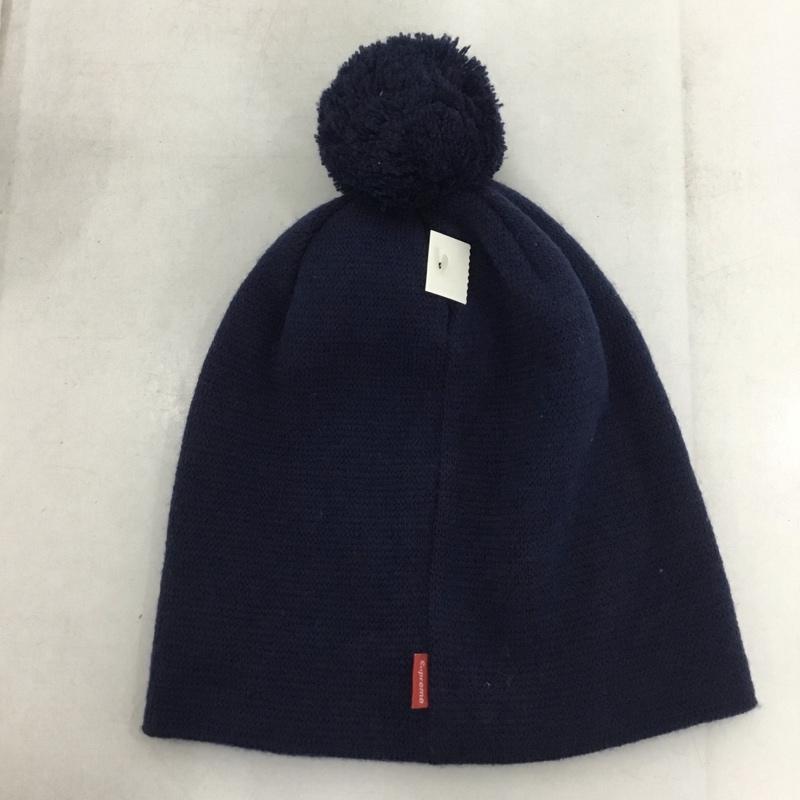 シュプリーム Supreme 帽子 ニット帽 DOWNHILL BEANIE 15AW 15FW スキー  紺 / ネイビー / X 赤 / レッド /  メンズ USED 古着 中古 10146884