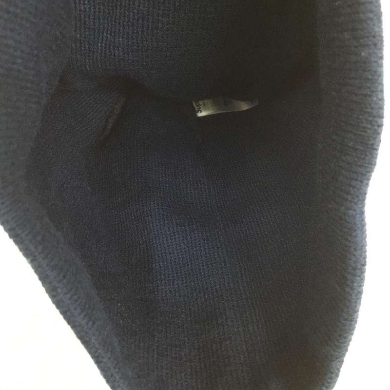 シュプリーム Supreme 帽子 ニット帽 DOWNHILL BEANIE 15AW 15FW スキー  紺 / ネイビー / X 赤 / レッド /  メンズ USED 古着 中古 10146884