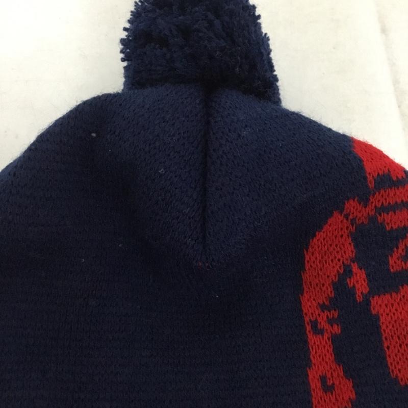 シュプリーム Supreme 帽子 ニット帽 DOWNHILL BEANIE 15AW 15FW スキー  紺 / ネイビー / X 赤 / レッド /  メンズ USED 古着 中古 10146884