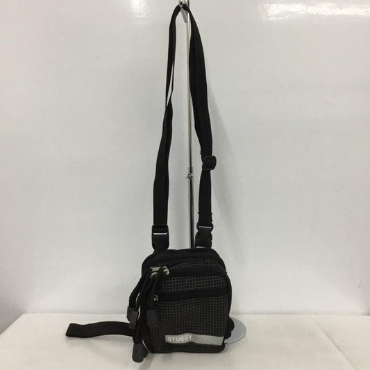 ステューシー STUSSY ショルダーバッグ ショルダーバッグ ミニショルダーバッグ ロゴ、文字 黒 / ブラック /  メンズ USED 古着 中古 10146897