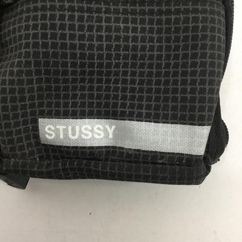 ステューシー STUSSY ショルダーバッグ ショルダーバッグ ミニショルダーバッグ ロゴ、文字 黒 / ブラック /  メンズ USED 古着 中古 10146897