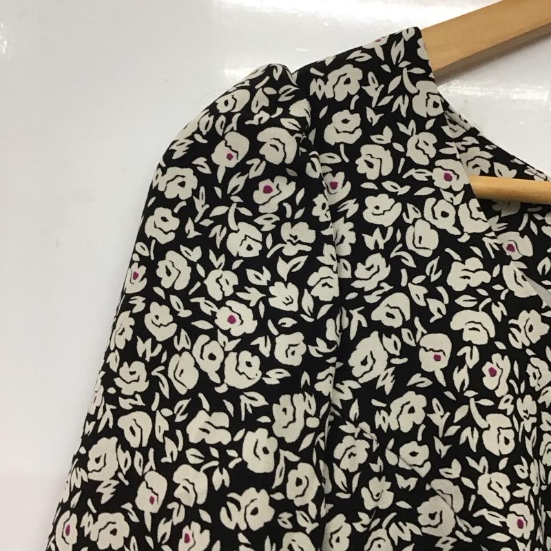 シュープリーム ララ Supreme.La.La ワンピース ミニスカート 124-OP012 半袖 五分袖 膝上丈 リボン M 花柄 マルチカラー / マルチカラー /  レディース USED 古着 中古 10146913