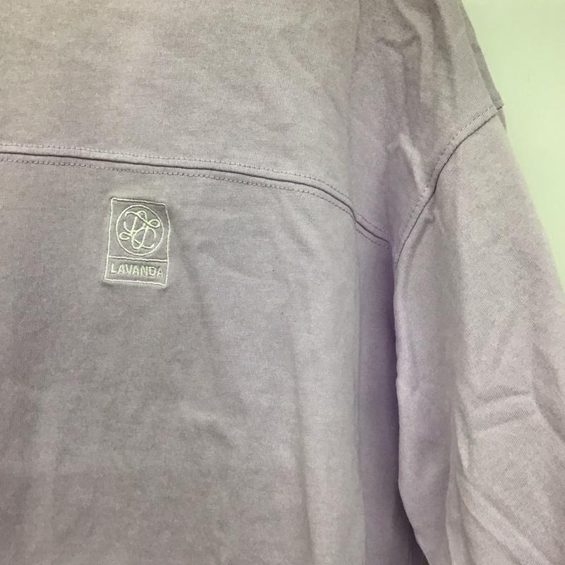 古着 USED Tシャツ 半袖 LAVANDA 宇野実彩子 バックプリント FREE ロゴ、文字 紫 / パープル /  レディース USED 古着 中古 10146933