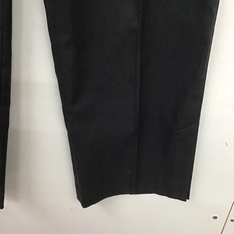 ユナイテッドアローズグリーンレーベルリラクシング UNITED ARROWS green label relaxing パンツ スラックス 3514-162-1942 スラブマットセミフレアスリットパンツ スラックス 38 無地 ダークグレー / ダークグレー /  レディース USED 古着 中古 10146941