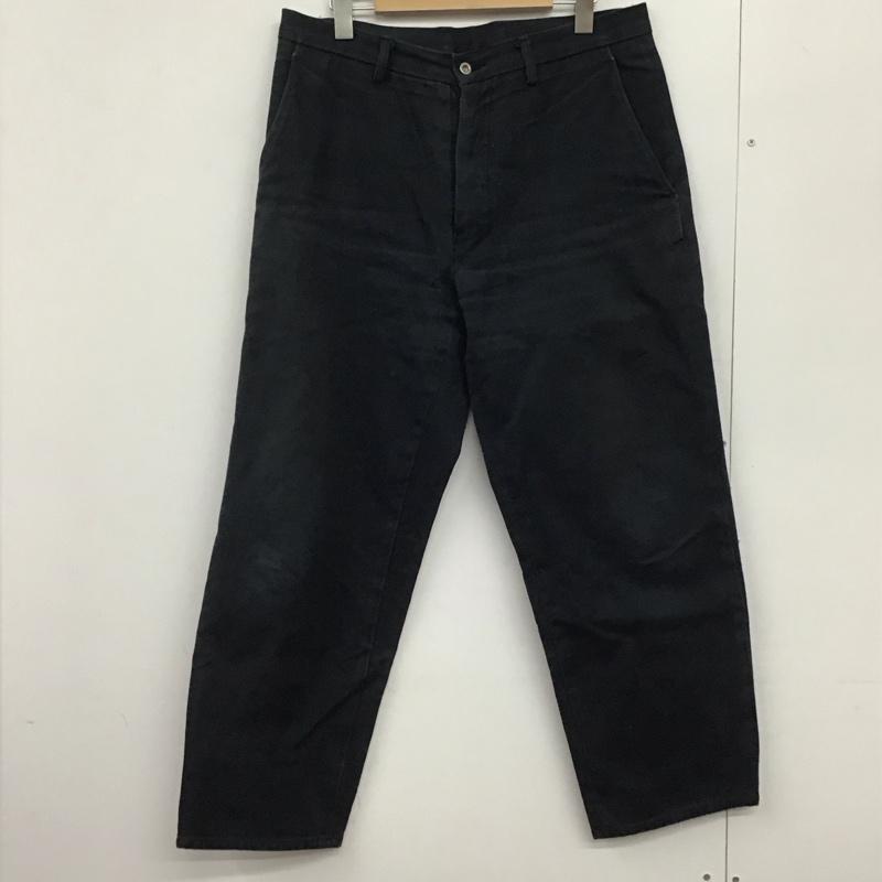 ツキ TUKI パンツ デニム、ジーンズ デニムパンツ ワイドパンツ カジュアルパンツ 3 無地 紺 / ネイビー /  メンズ USED 古着 中古 10146966