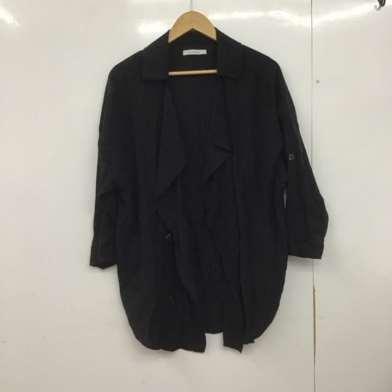 アルシーヴ archives ジャケット、上着 ジャケット、ブレザー M 無地 黒 / ブラック /  レディース USED 古着 中古 10146970
