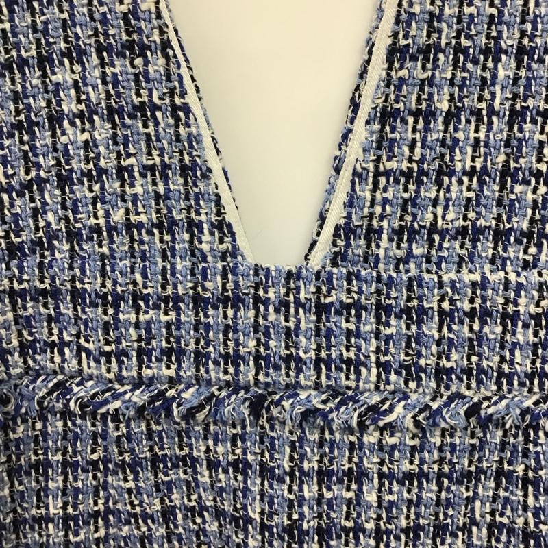 ザラ ZARA ジャンパースカート ジャンパースカート L チェック マルチカラー / マルチカラー /  レディース USED 古着 中古 10146972