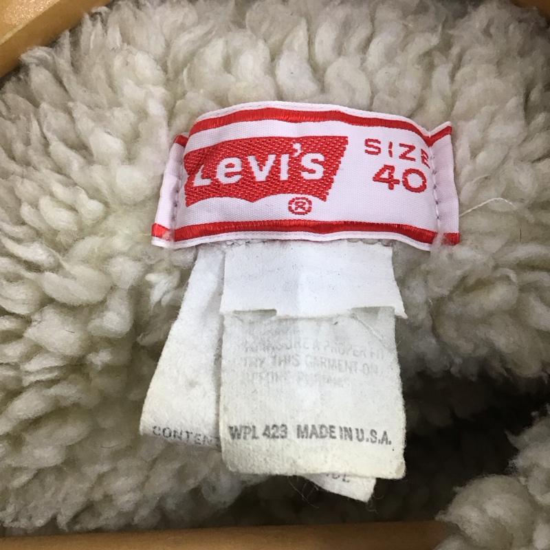リーバイス Levi s ジャケット、上着 ジャケット、ブレザー デニムジャケット Gジャン アウター カジュアルジャケット 40 無地 マルチカラー / マルチカラー /  メンズ USED 古着 中古 10146986