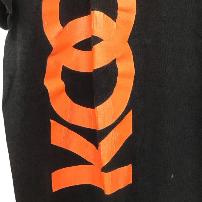 フルーツオブザルーム FRUIT OF THE LOOM Tシャツ 半袖 半袖カットソー プリントTシャツ クルーネックカットソー 90s kool XL ロゴ、文字 黒 / ブラック /  メンズ USED 古着 中古 10147015