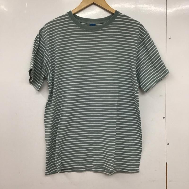 グッドオン Good On Tシャツ 半袖 半袖カットソー プリントTシャツ クルーネックカットソー M ボーダー柄 マルチカラー / マルチカラー /  メンズ USED 古着 中古 10147016