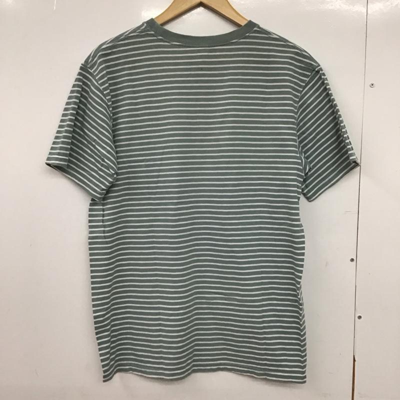 グッドオン Good On Tシャツ 半袖 半袖カットソー プリントTシャツ クルーネックカットソー M ボーダー柄 マルチカラー / マルチカラー /  メンズ USED 古着 中古 10147016