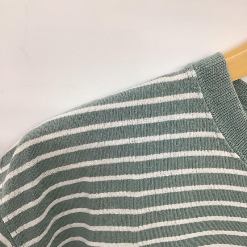 グッドオン Good On Tシャツ 半袖 半袖カットソー プリントTシャツ クルーネックカットソー M ボーダー柄 マルチカラー / マルチカラー /  メンズ USED 古着 中古 10147016