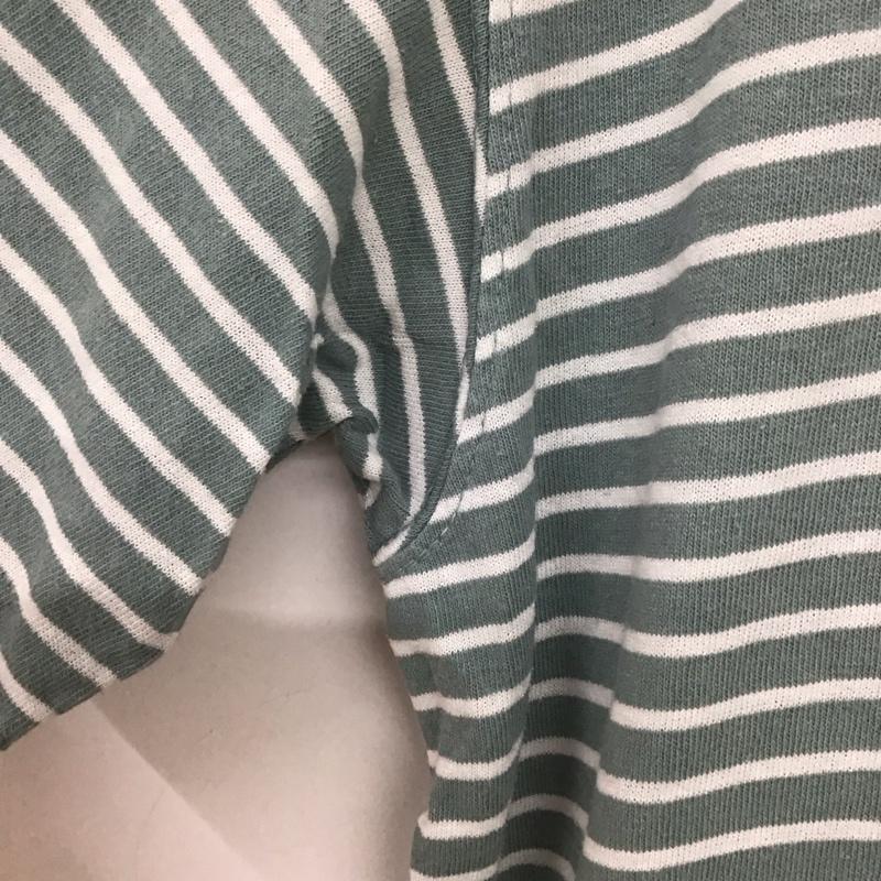 グッドオン Good On Tシャツ 半袖 半袖カットソー プリントTシャツ クルーネックカットソー M ボーダー柄 マルチカラー / マルチカラー /  メンズ USED 古着 中古 10147016