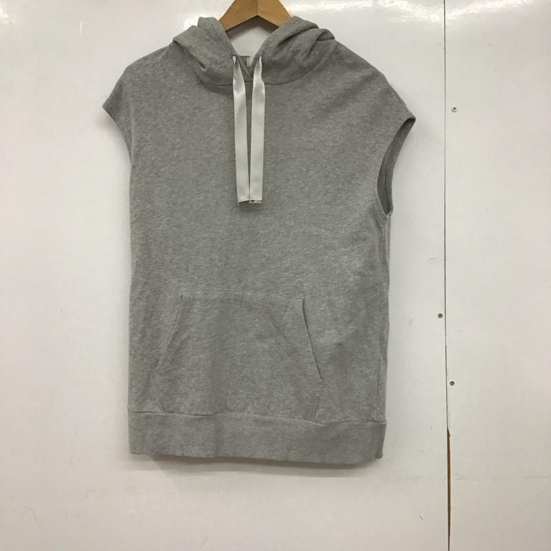 ラバンダ LAVANDA ベスト ベスト FREE 無地 灰 / グレー /  レディース USED 古着 中古 10147029