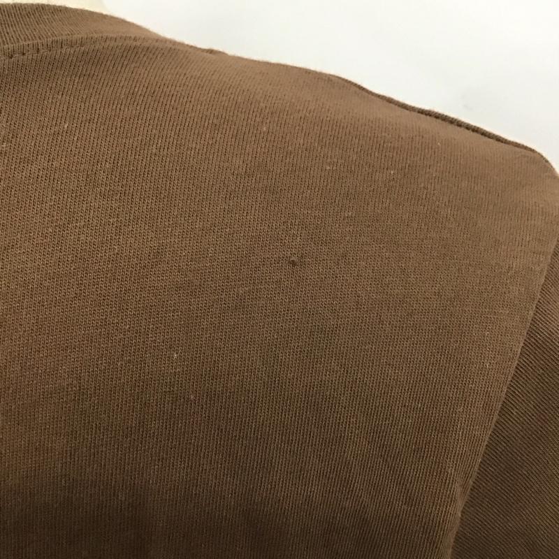 レプシィム LEPSIM カットソー 半袖 半袖カットソー プリントTシャツ クルーネックカットソー FREE 無地 茶 / ブラウン /  レディース USED 古着 中古 10147049