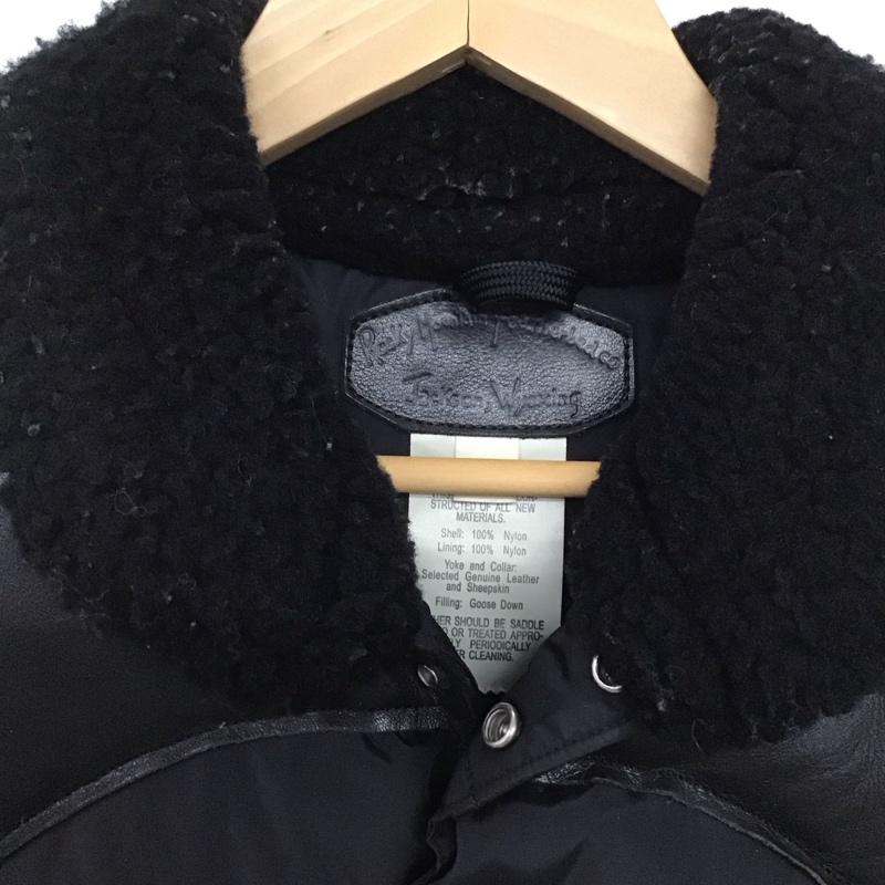 ロッキー マウンテン フェザーベッド Rocky Mountain FeatherBed ベスト ベスト ダウンベスト ノースリーブ フロントボタン 38 無地 黒 / ブラック /  メンズ USED 古着 中古 10147052
