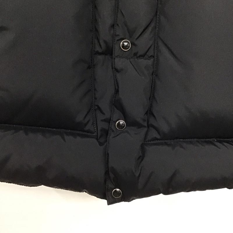ロッキー マウンテン フェザーベッド Rocky Mountain FeatherBed ベスト ベスト ダウンベスト ノースリーブ フロントボタン 38 無地 黒 / ブラック /  メンズ USED 古着 中古 10147052