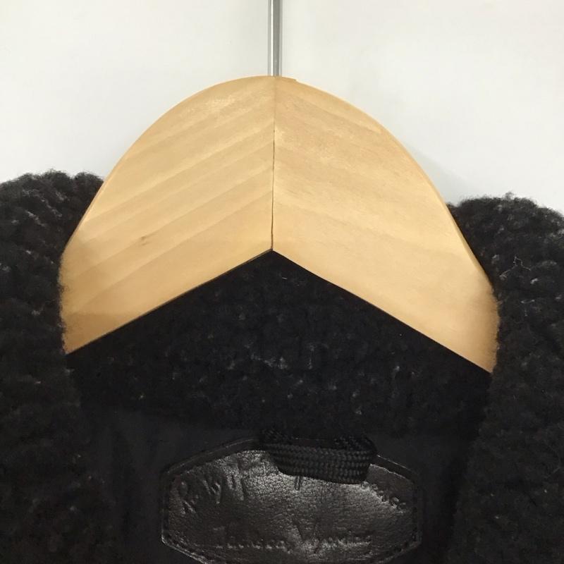ロッキー マウンテン フェザーベッド Rocky Mountain FeatherBed ベスト ベスト ダウンベスト ノースリーブ フロントボタン 38 無地 黒 / ブラック /  メンズ USED 古着 中古 10147052