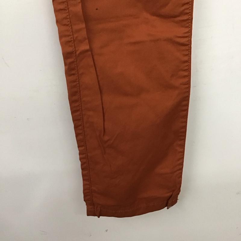 アルマーニエクスチェンジ ARMANI EXCHANGE パンツ ワークパンツ、ペインターパンツ カジュアルパンツ スリムパンツ ストレッチパンツ 31インチ 無地 橙 / オレンジ /  メンズ USED 古着 中古 10147082