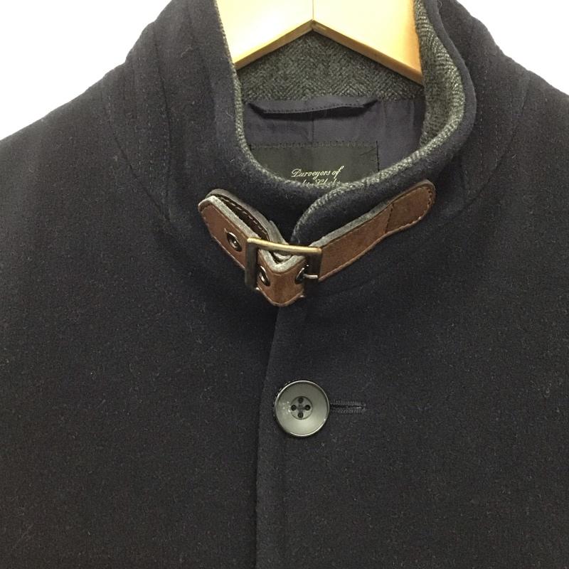 ユナイテッドアローズ UNITED ARROWS コート コート一般 コート アウター フロントボタン スタンドカラー S 無地 紺 / ネイビー /  メンズ USED 古着 中古 10147085