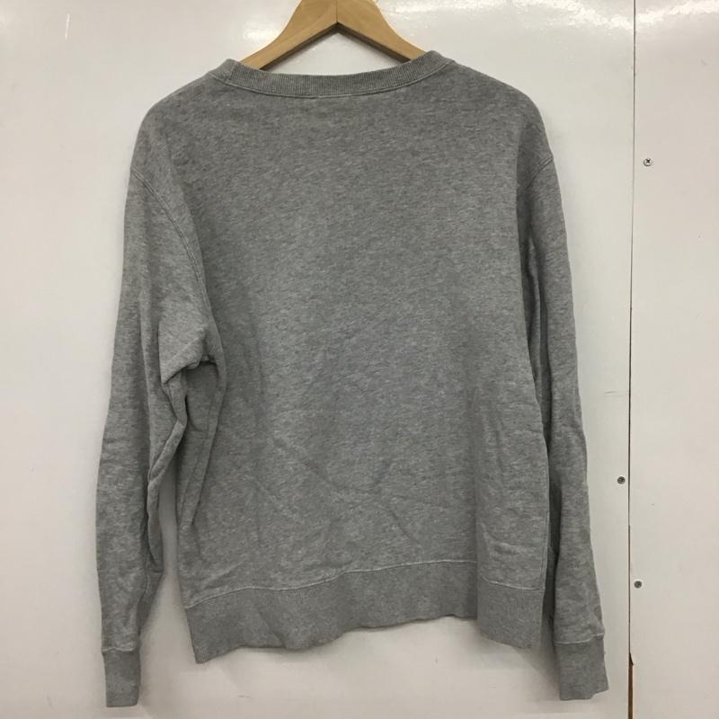 チャンピオン Champion トレーナー 長袖 c3-c019 スウェット 長袖トレーナー M ロゴ、文字 灰 / グレー /  メンズ USED 古着 中古 10147086