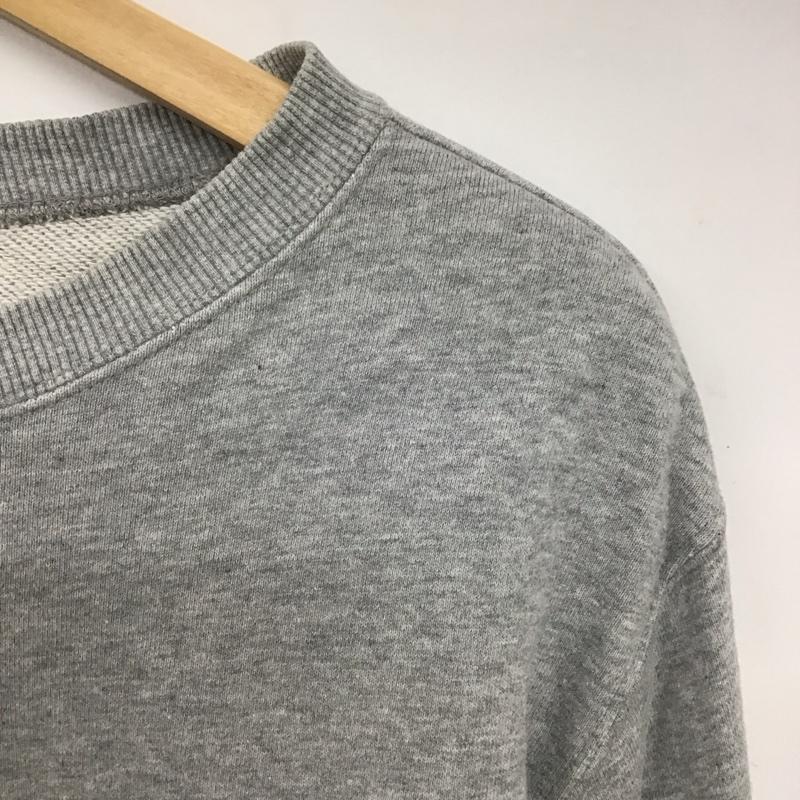 チャンピオン Champion トレーナー 長袖 c3-c019 スウェット 長袖トレーナー M ロゴ、文字 灰 / グレー /  メンズ USED 古着 中古 10147086