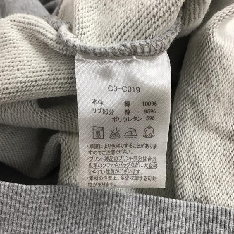 チャンピオン Champion トレーナー 長袖 c3-c019 スウェット 長袖トレーナー M ロゴ、文字 灰 / グレー /  メンズ USED 古着 中古 10147086