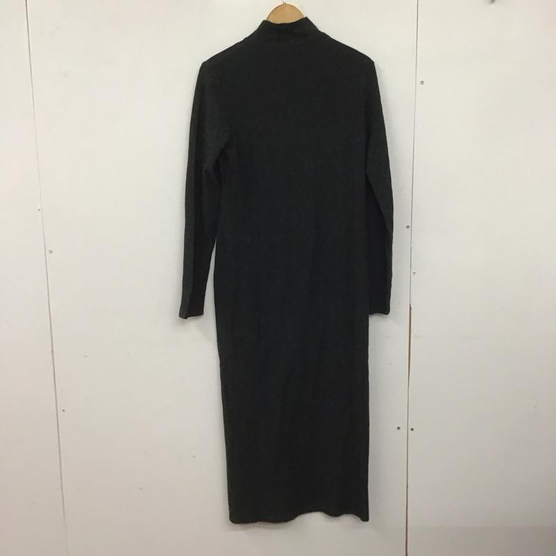 ザラ ZARA ワンピース ロングスカート 長袖ロングワンピース フレアスカート タイトワンピース XL 無地 マルチカラー / マルチカラー /  レディース USED 古着 中古 10147092