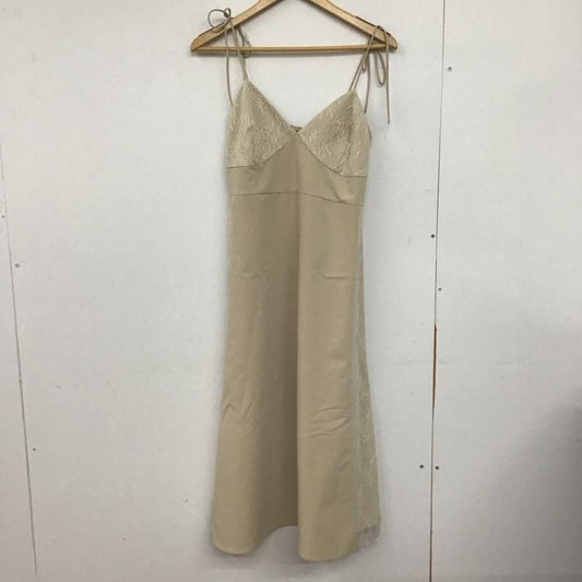ラバンダ LAVANDA ワンピース ロングスカート ロングワンピース キャミワンピース FREE 無地 ベージュ / ベージュ /  レディース USED 古着 中古 10147121