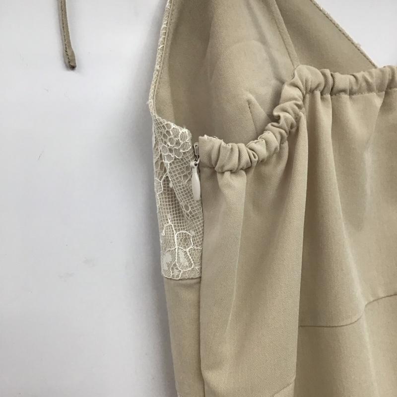 ラバンダ LAVANDA ワンピース ロングスカート ロングワンピース キャミワンピース FREE 無地 ベージュ / ベージュ /  レディース USED 古着 中古 10147121
