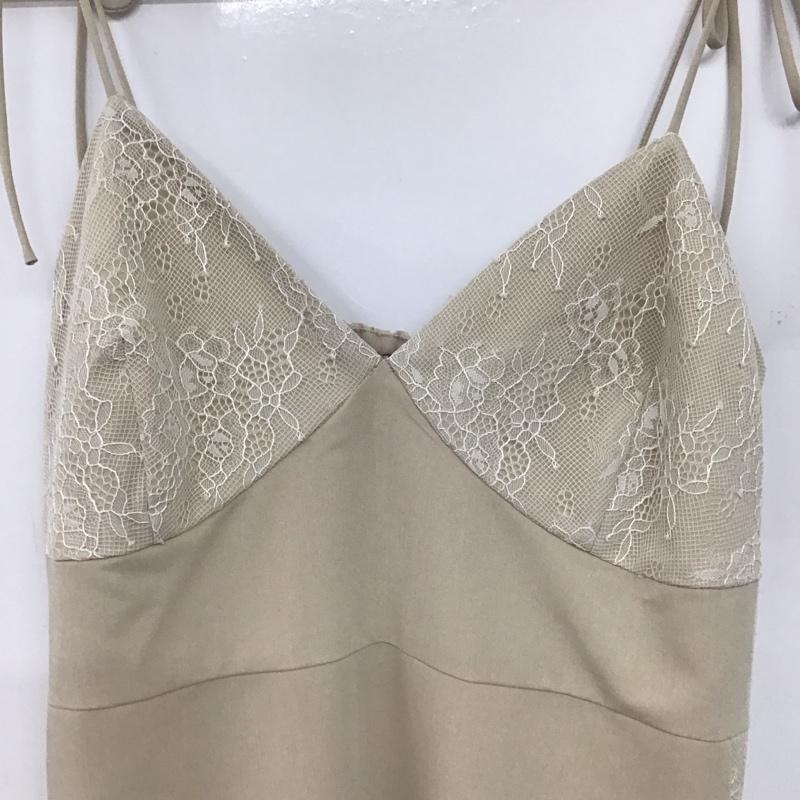ラバンダ LAVANDA ワンピース ロングスカート ロングワンピース キャミワンピース FREE 無地 ベージュ / ベージュ /  レディース USED 古着 中古 10147121