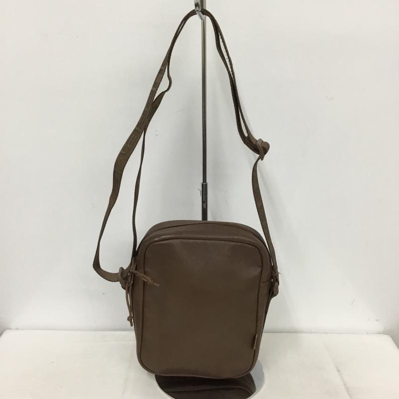 シュプリーム Supreme ショルダーバッグ ショルダーバッグ 24FW 24AW Leather Shoulder Bag レザー ロゴ、文字 茶 / ブラウン /  メンズ USED 古着 中古 10147146