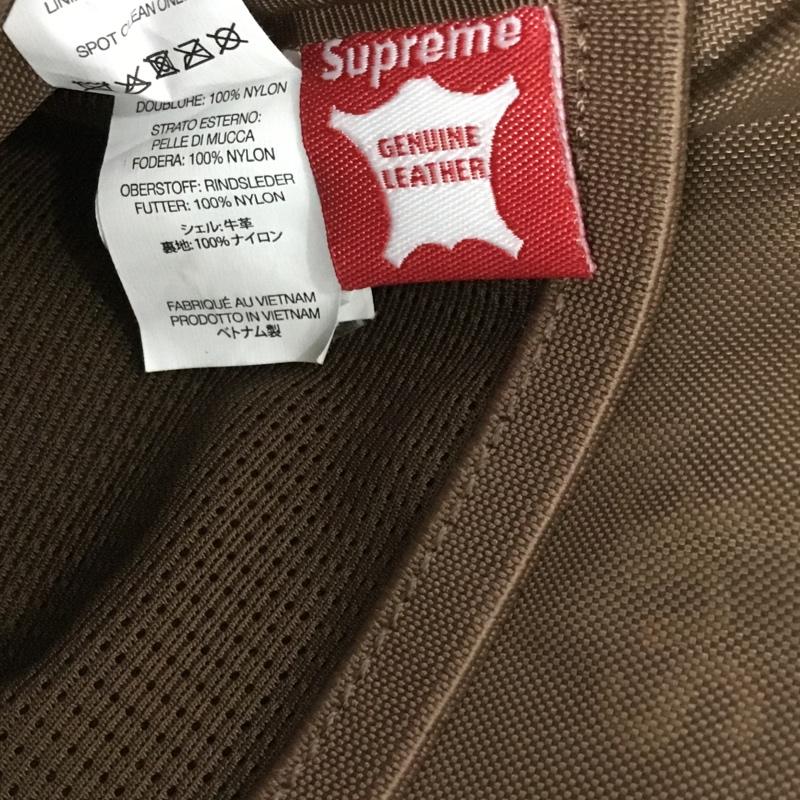 シュプリーム Supreme ショルダーバッグ ショルダーバッグ 24FW 24AW Leather Shoulder Bag レザー ロゴ、文字 茶 / ブラウン /  メンズ USED 古着 中古 10147146