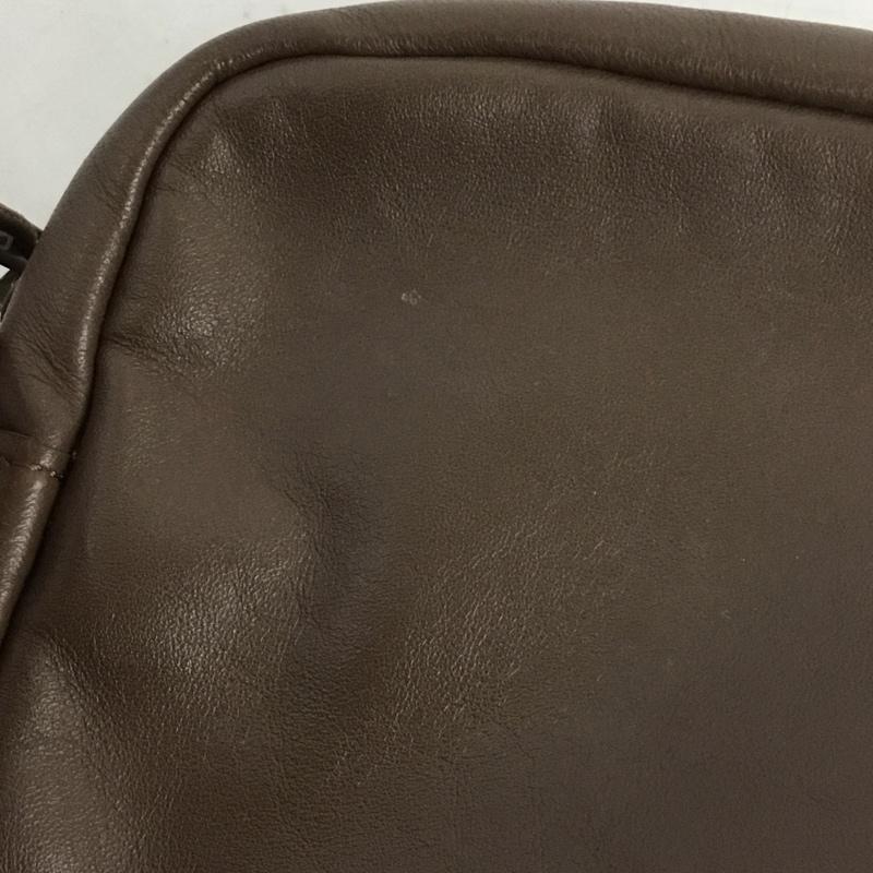 シュプリーム Supreme ショルダーバッグ ショルダーバッグ 24FW 24AW Leather Shoulder Bag レザー ロゴ、文字 茶 / ブラウン /  メンズ USED 古着 中古 10147146