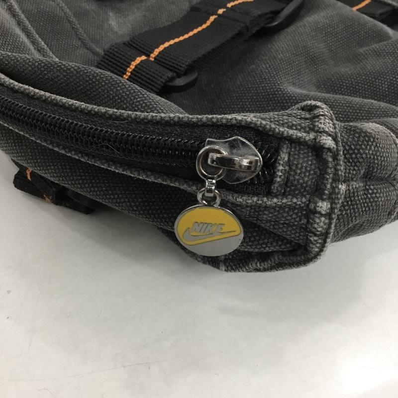 ナイキ NIKE トートバッグ トートバッグ 2000年代 00s コットン キャンバス ロゴ、文字 黒 / ブラック /  メンズ USED 古着 中古 10147147