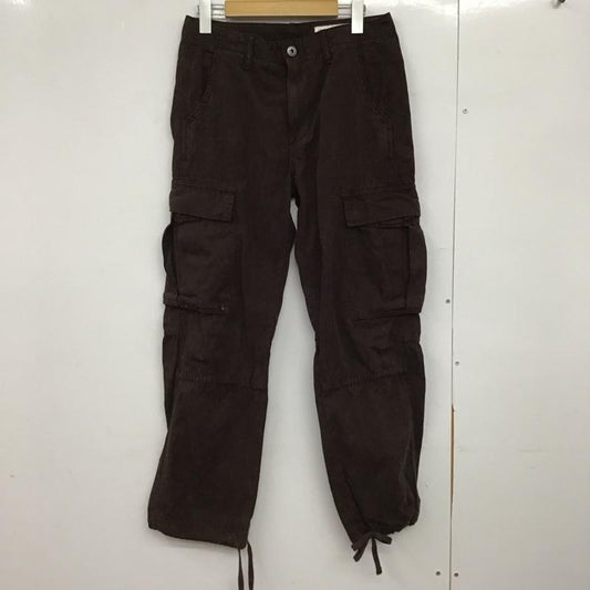 ザラ ZARA パンツ ワークパンツ、ペインターパンツ 4877 261 700 カーゴパンツ 無地 茶 / ブラウン /  レディース USED 古着 中古 10147178
