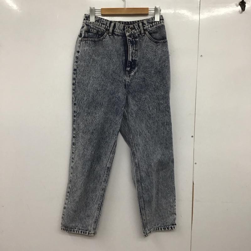 ダブルクローゼット w closet パンツ デニム、ジーンズ デニムパンツ スリムパンツ カジュアルパンツ 無地 インディゴ / インディゴ /  レディース USED 古着 中古 10147198