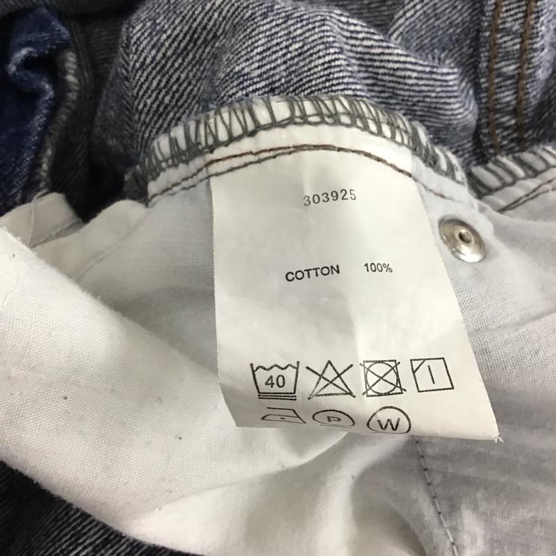 ダブルクローゼット w closet パンツ デニム、ジーンズ デニムパンツ スリムパンツ カジュアルパンツ 無地 インディゴ / インディゴ /  レディース USED 古着 中古 10147198