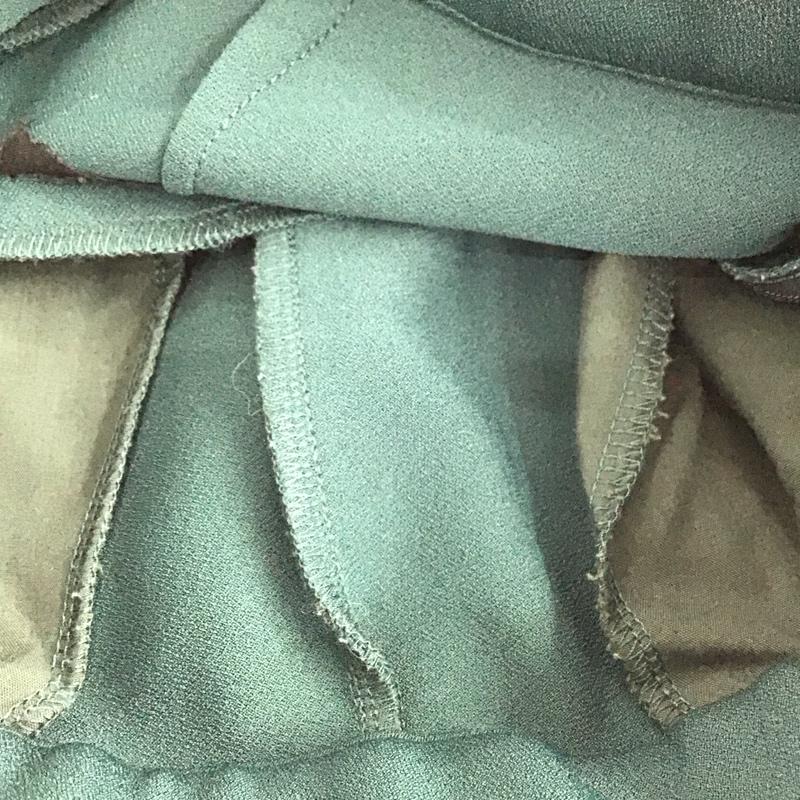 アズールバイマウジー AZUL BY MOUSSY パンツ スラックス 250FAC81-113H-1 VENUS PANTS S 無地 緑 / グリーン /  レディース USED 古着 中古 10147207
