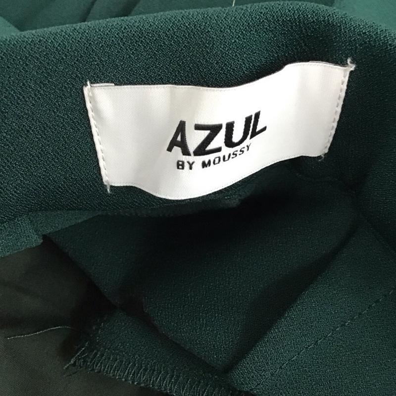 アズールバイマウジー AZUL BY MOUSSY パンツ スラックス 250FAC81-113H-1 VENUS PANTS S 無地 緑 / グリーン /  レディース USED 古着 中古 10147207