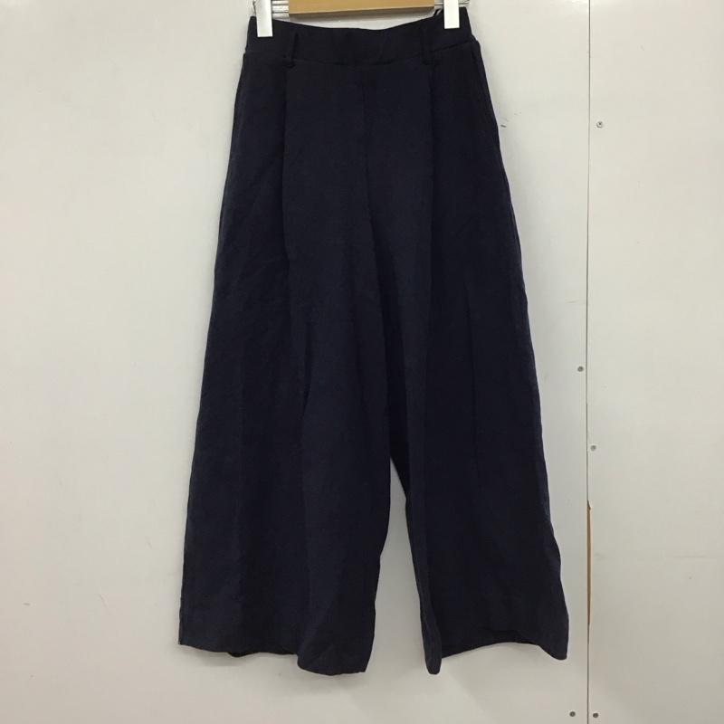 サマンサモスモス Samansa Mos2 パンツ スラックス L 無地 紺 / ネイビー /  レディース USED 古着 中古 10147210
