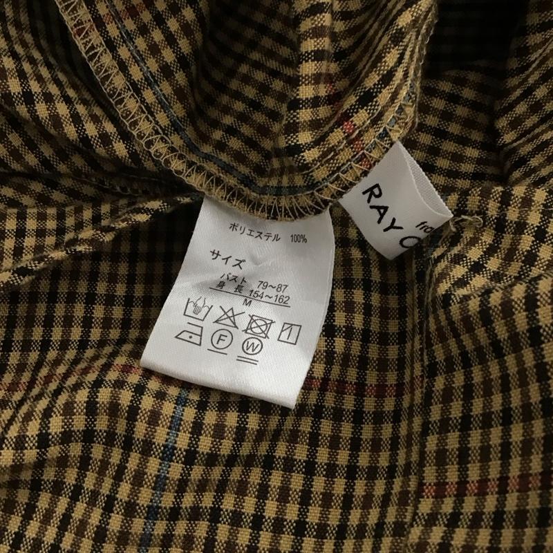フレームス レイカズン frames RAY CASSIN カットソー 長袖 M チェック マルチカラー / マルチカラー /  レディース USED 古着 中古 10147211