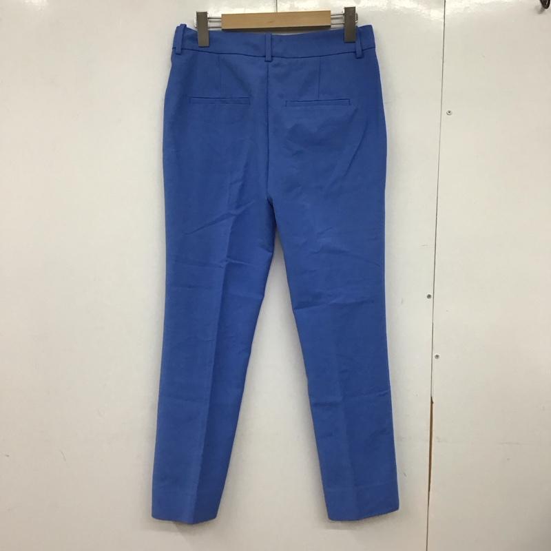 ザラ ZARA パンツ スラックス スラックスパンツ スリムパンツ 34 無地 青 / ブルー /  レディース USED 古着 中古 10147227