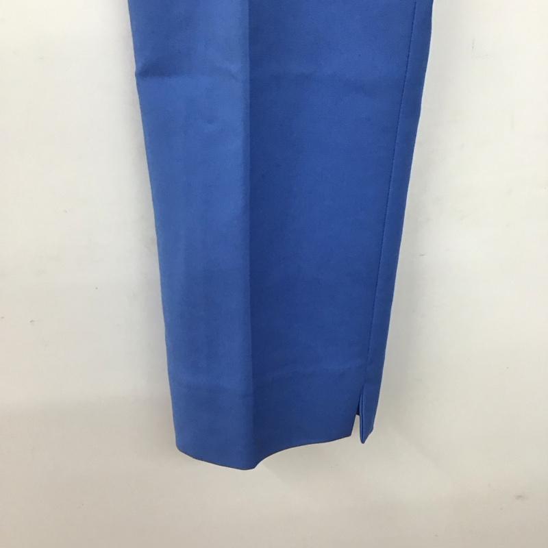 ザラ ZARA パンツ スラックス スラックスパンツ スリムパンツ 34 無地 青 / ブルー /  レディース USED 古着 中古 10147227