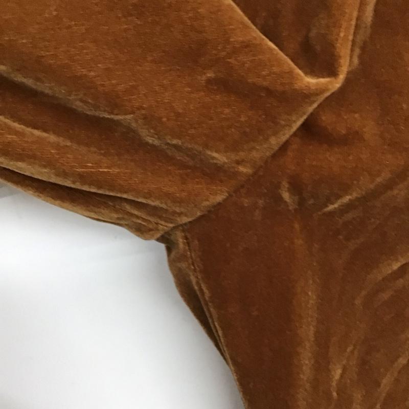 エヘカソポ ehka sopo パンツ スラックス FREE 無地 茶 / ブラウン /  レディース USED 古着 中古 10147232